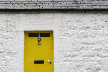 views of the Scottish village of Low Largo, Scotland