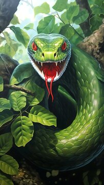 Snake in the grass