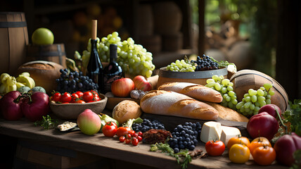 fruits and vegetables