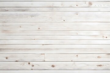 Obraz premium White Wood Texture Background. Wooden planks old of table top view and board nature pattern decoration, Generative AI
