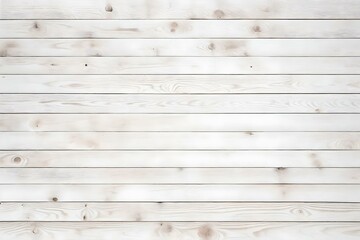 Obraz premium White Wood Texture Background. Wooden planks old of table top view and board nature pattern decoration, Generative AI