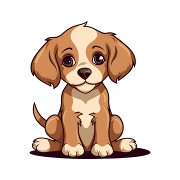 puppy dog cartoon cute
