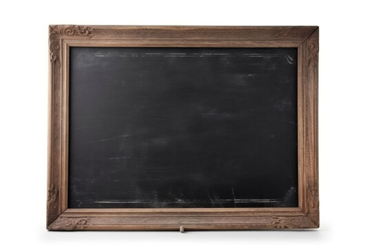 Chalk black board blackboard chalkboard background. Generated AI