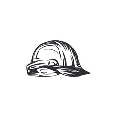 Cap iconic logo concept