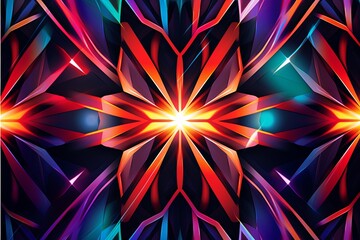 abstract background with colorful lights