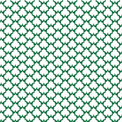 abstract green geometric arabic pattern