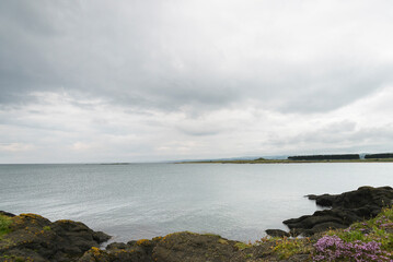 seascape along the Shell Bay, Scotland