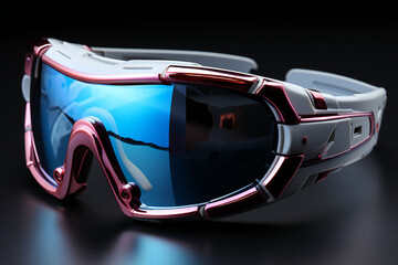 High tech futuristic sunglass