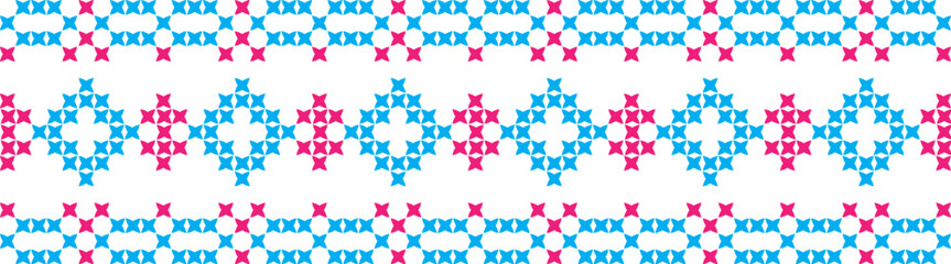 embroidered cross-stitch ornament national pattern Ukrainian Slavic.