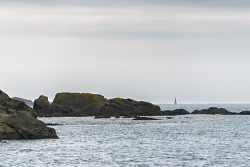 seascape along the Shell Bay, Scotland