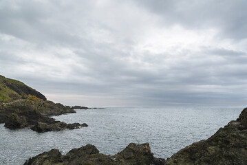 Fototapeta na wymiar seascape along the Shell Bay, Scotland