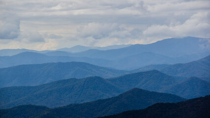 Obraz premium Smoky Blue Mountains