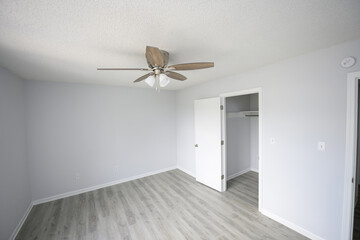 Empty apartment house ready for moving in