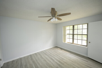 Empty apartment house ready for moving in