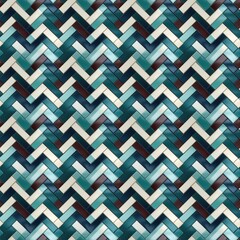 Seamless tileable pattern of multicolored glass mosaic tiles