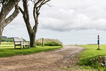 view of Thurso downtown and its surroundings, Scotland