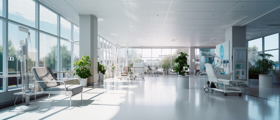 hospital interior medical background
