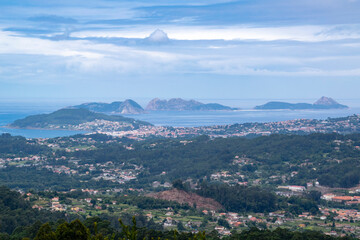 view of the Cíes island