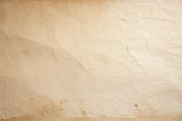 Fototapeta premium Old pale yellow paper background texture. Wallpaper or backdrop.