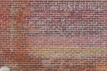 Distressed Brick Wall as Background