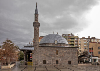 Fototapeta na wymiar Three dome in Erzurum. Turkey