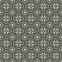 Seamless abstract square pattern. Modern texture - digital art. Fabric abstract kaleidoscope