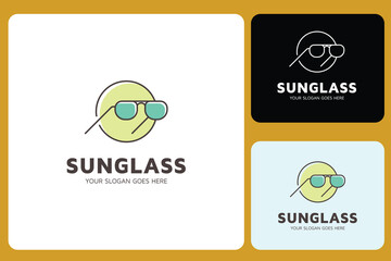 Sunglass Logo Design Template