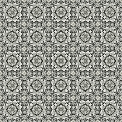 Seamless abstract square pattern. Modern texture - digital art. Fabric abstract kaleidoscope