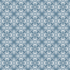 Seamless abstract square pattern. Modern texture - digital art. Fabric abstract kaleidoscope