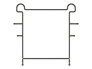 Stainless Steel Clothes Rack 3D model