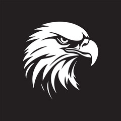 eagle head silhouette