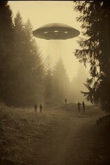 fake sepia photo