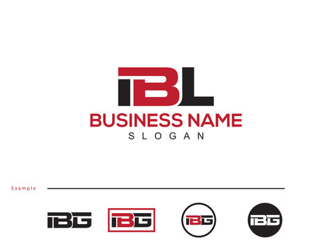 Beautiful IBL Business Logo, Initial Vector ibl ib Logo Letter For Shop