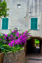 the ancient village of Verezzi Savona Italy