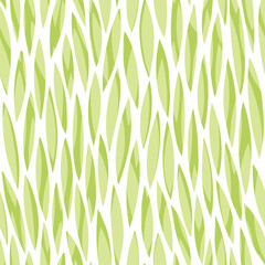 Floral seamless vector pattern. Leafs subtle background.
