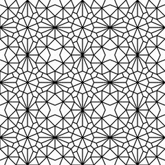 Fototapeta premium Seamless islamic pattern. Background vector illustration. Seamless girih pattern. Traditional Islamic Design. Mosque decoration element. Seamless geometric pattern. Vector ornamental pattern.