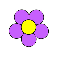 beautiful and bright flowers