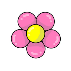 beautiful and bright flowers