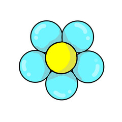 beautiful and bright flowers