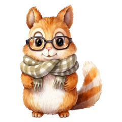 Fototapeta premium Autumn Animal Clipart