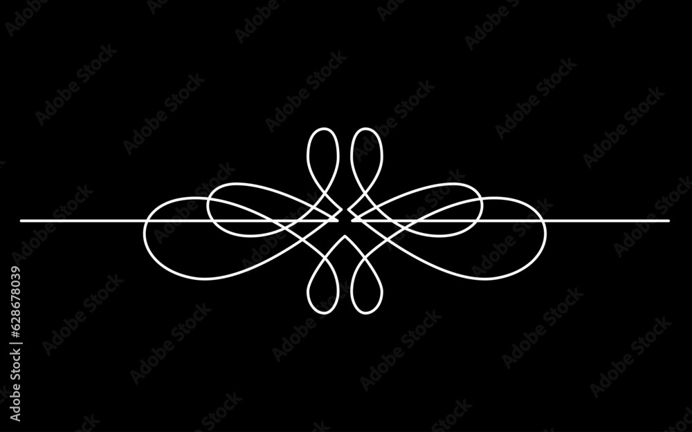 Poster continuous line drawing vector illustration with fully editable stroke of label price tag symbol con