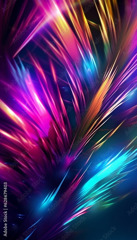 Poster generative ai : beautiful abstract celebratory background template for christmas party festival blue