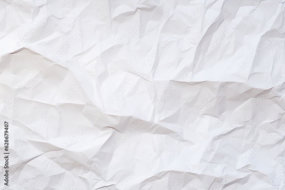 Poster generative ai : background image of a crumpled paper texture in a light pastel shade
