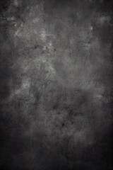 Obraz premium Generative AI : Abstract decorative textured dark black background with beautiful gray spots strokes and stains Texture of wall with decorative plaster on plywood copy space