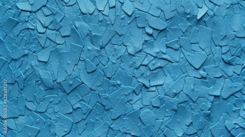 Poster generative ai : background image of texture of plaster in blue tones