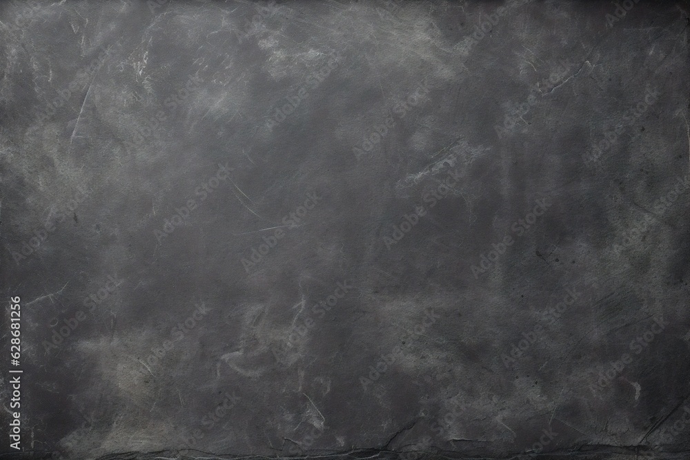 Poster generative ai : abstract decorative textured dark black background with beautiful gray spots strokes