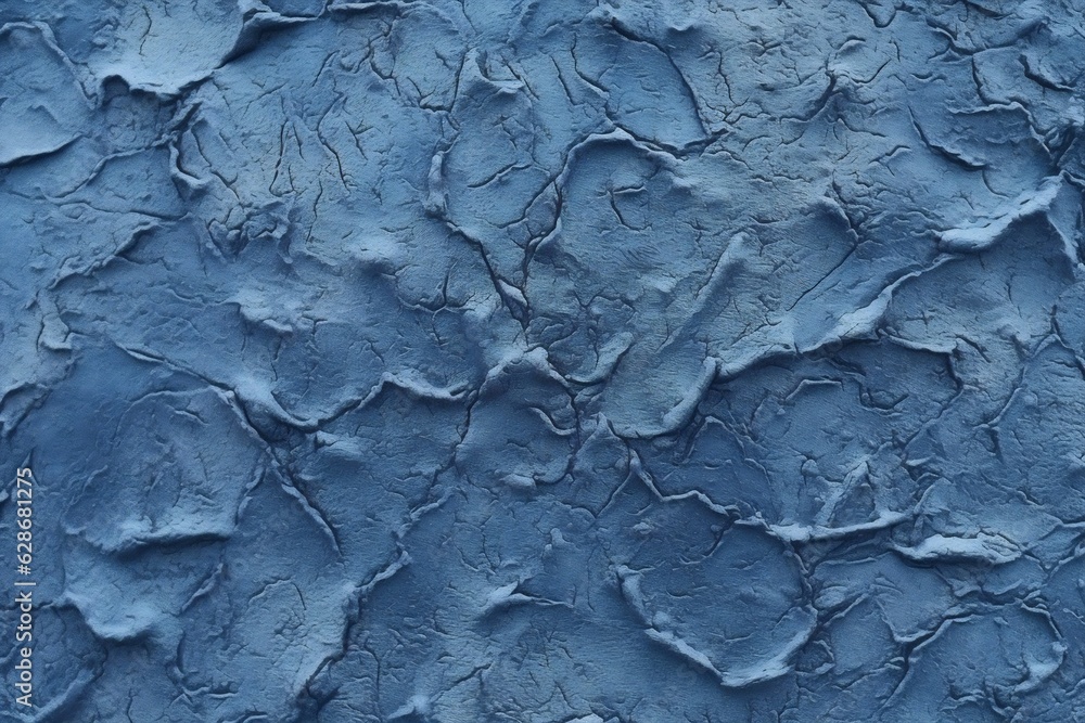Poster generative ai : background image of texture of plaster in blue tones