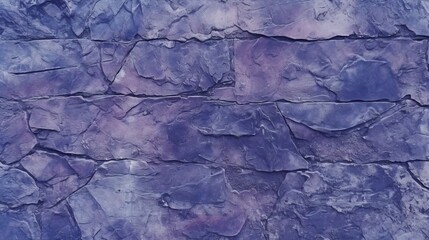 Generative AI : Background image of plaster texture in dark blue and purple tones imitating surface of parchment