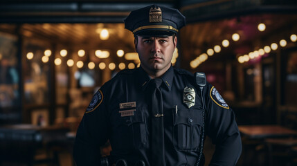 Urban Sentinels: Beat Cops Patrolling the Metropolis, Generative AI