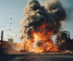 Industrial Catastrophe: Explosions Rock the Factory, Generative AI